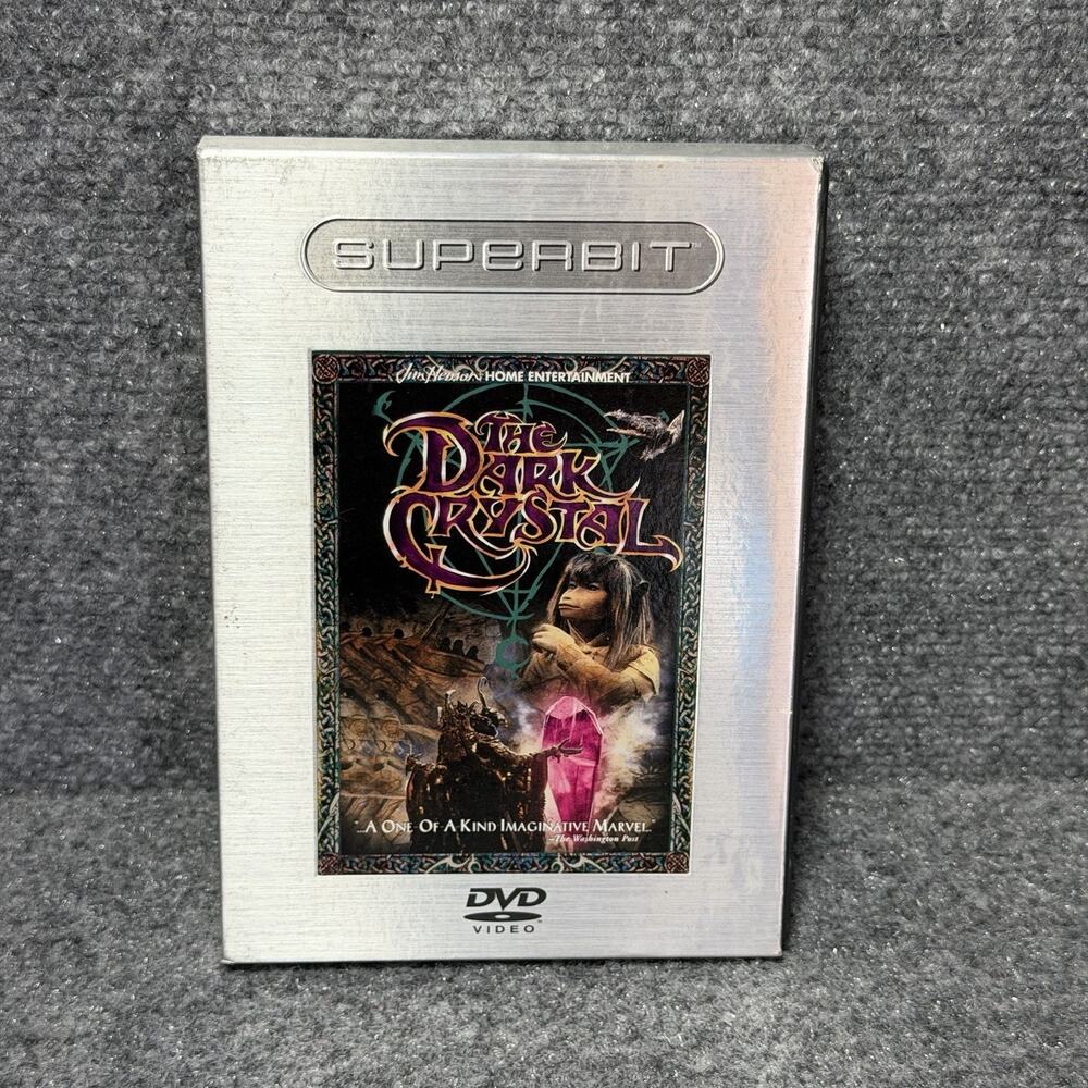 The Dark Crystal (Superbit Collection) [DVD] - 2003 - Vintage Film Movie Good